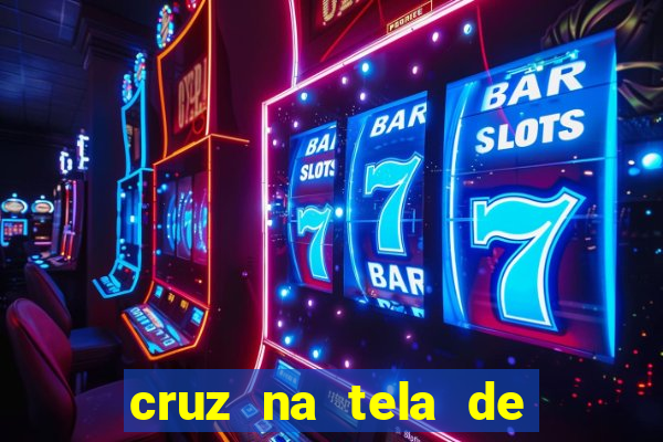 cruz na tela de cruz das